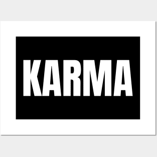 KARMA Posters and Art